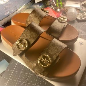 Coach Gable Signature Sandals